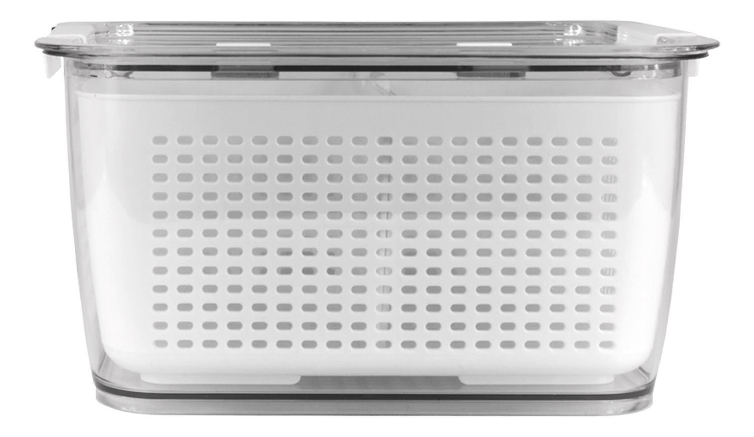 Organizador Refrigerador con Cesta Grande Simplit-3