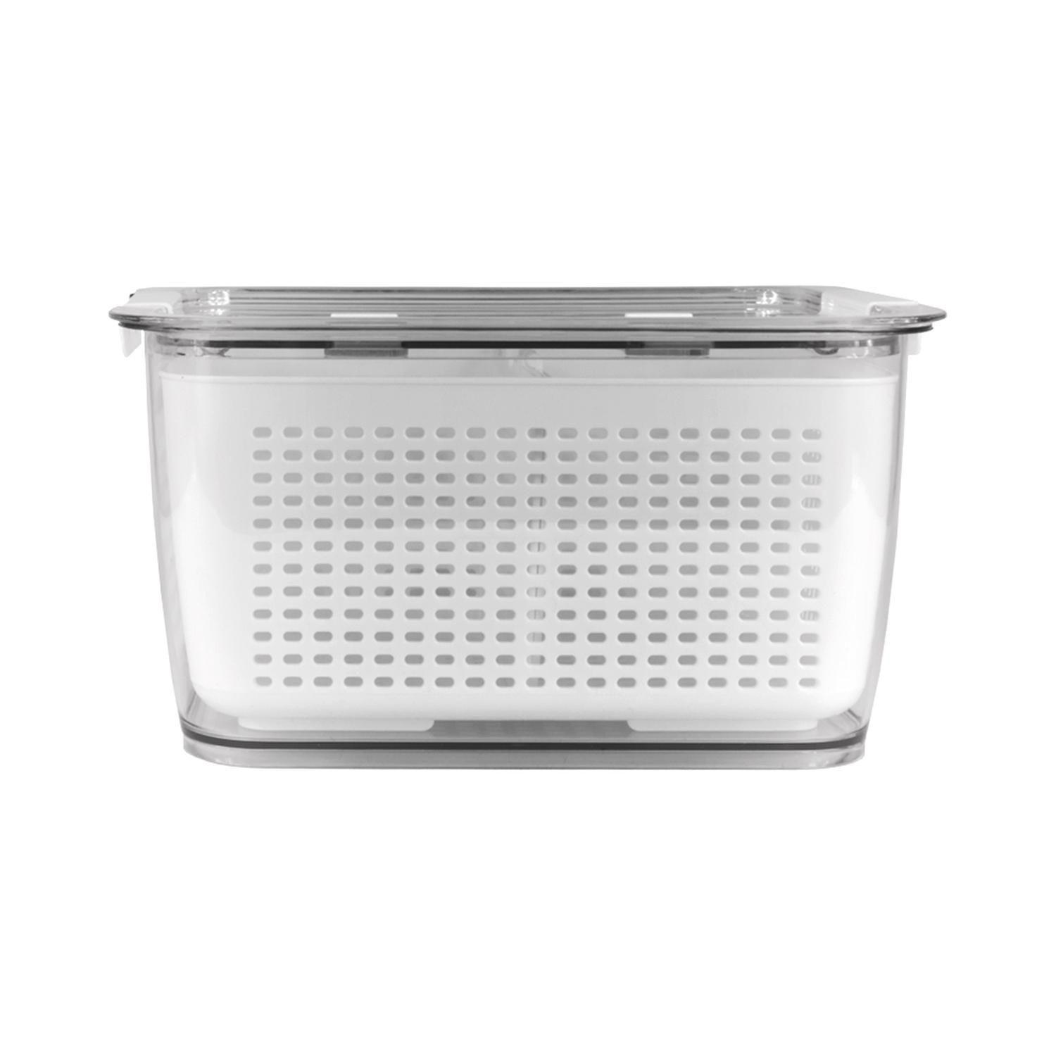 Organizador Refrigerador con Cesta Grande Simplit-3