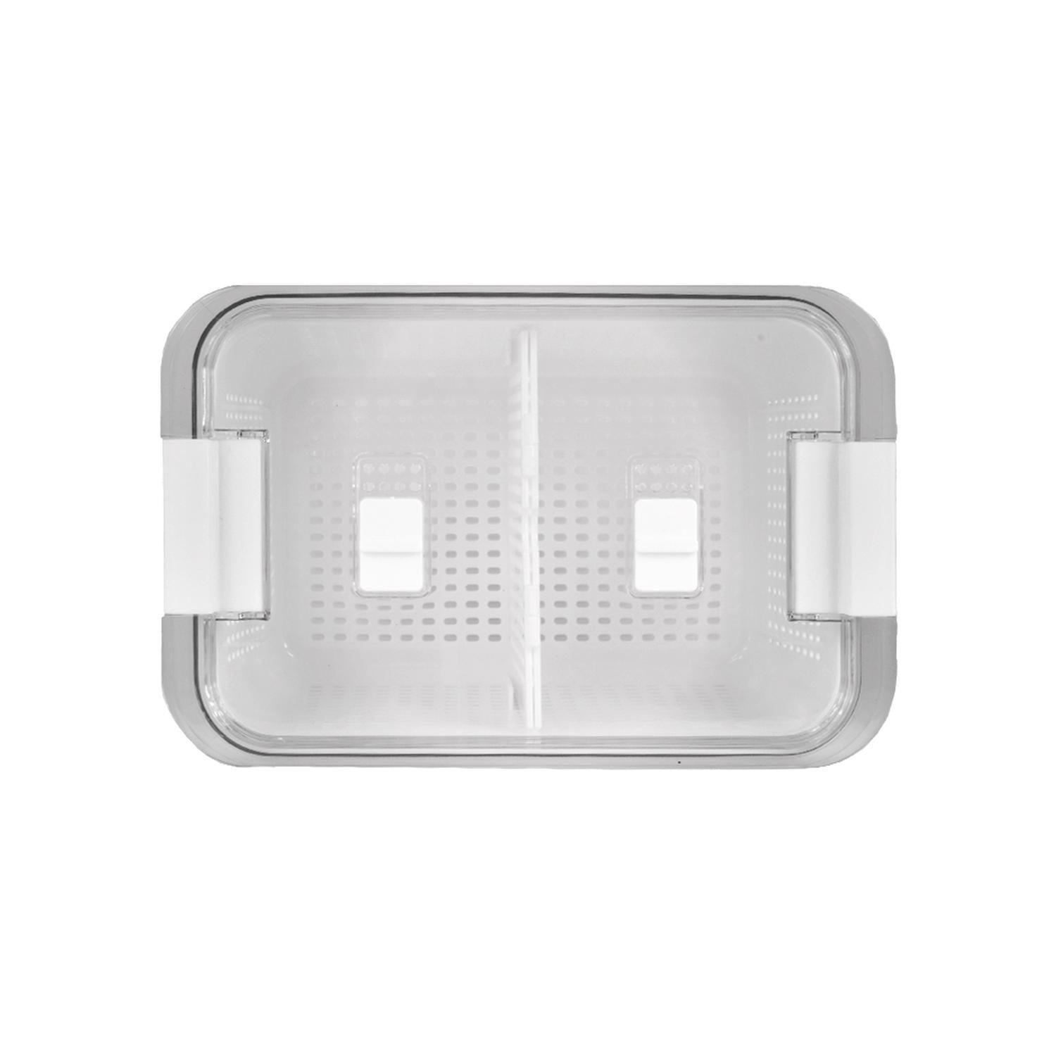 Organizador Refrigerador con Cesta Grande Simplit-5