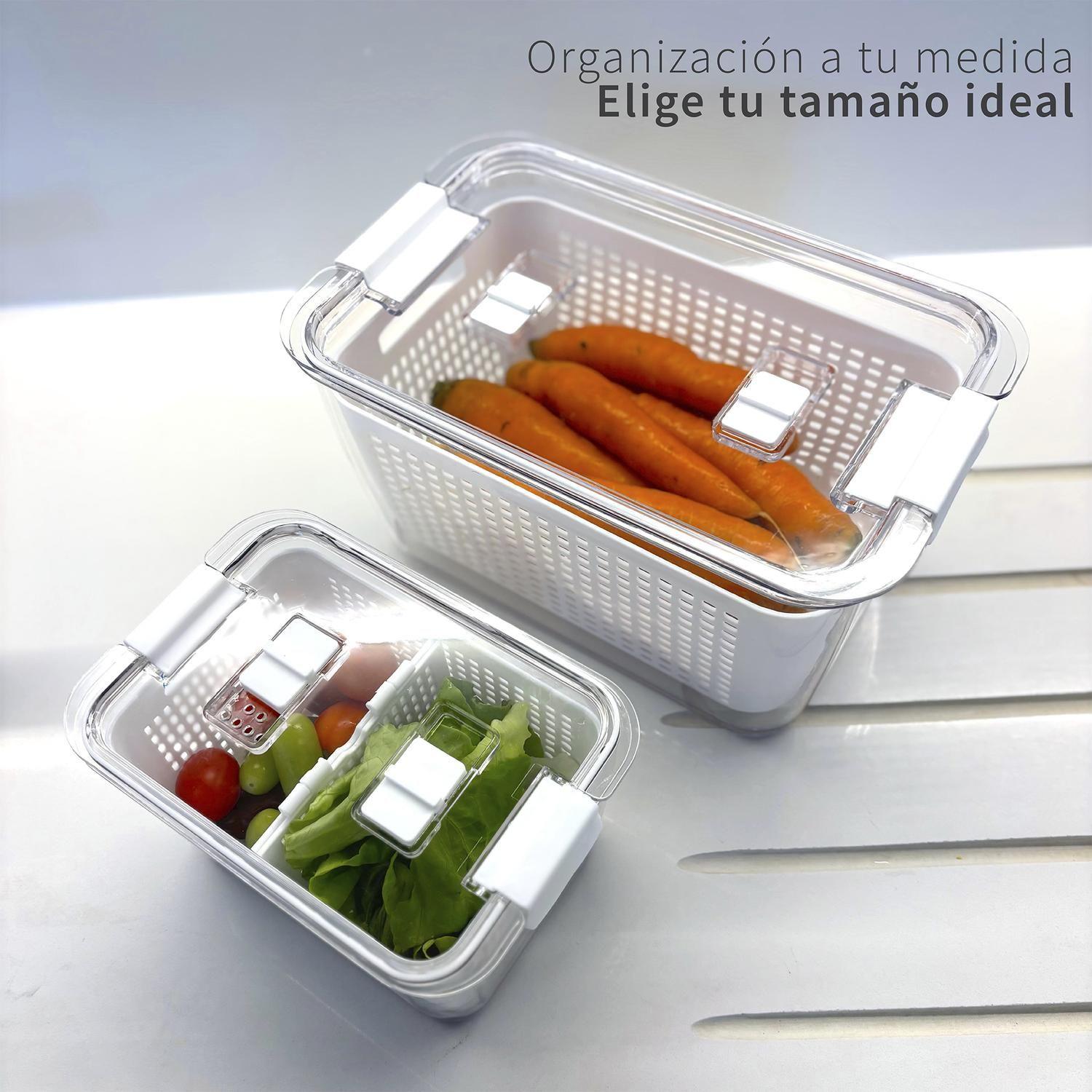 Organizador Refrigerador con Cesta L Simplit-7