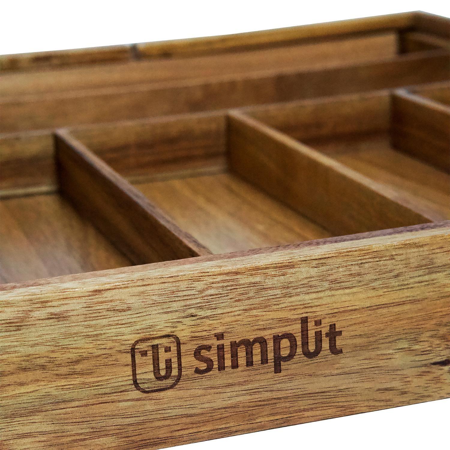 Organizador de cubiertos expandible Basel Simplit-5