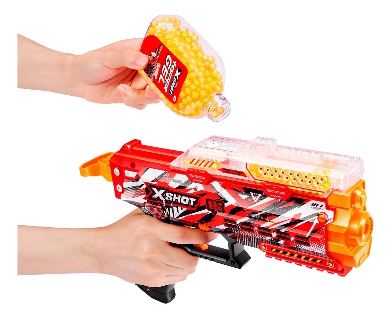 Lanzador De Bolitas X-Shot Pistol Hydrogel Con 3000 Bolitas-5
