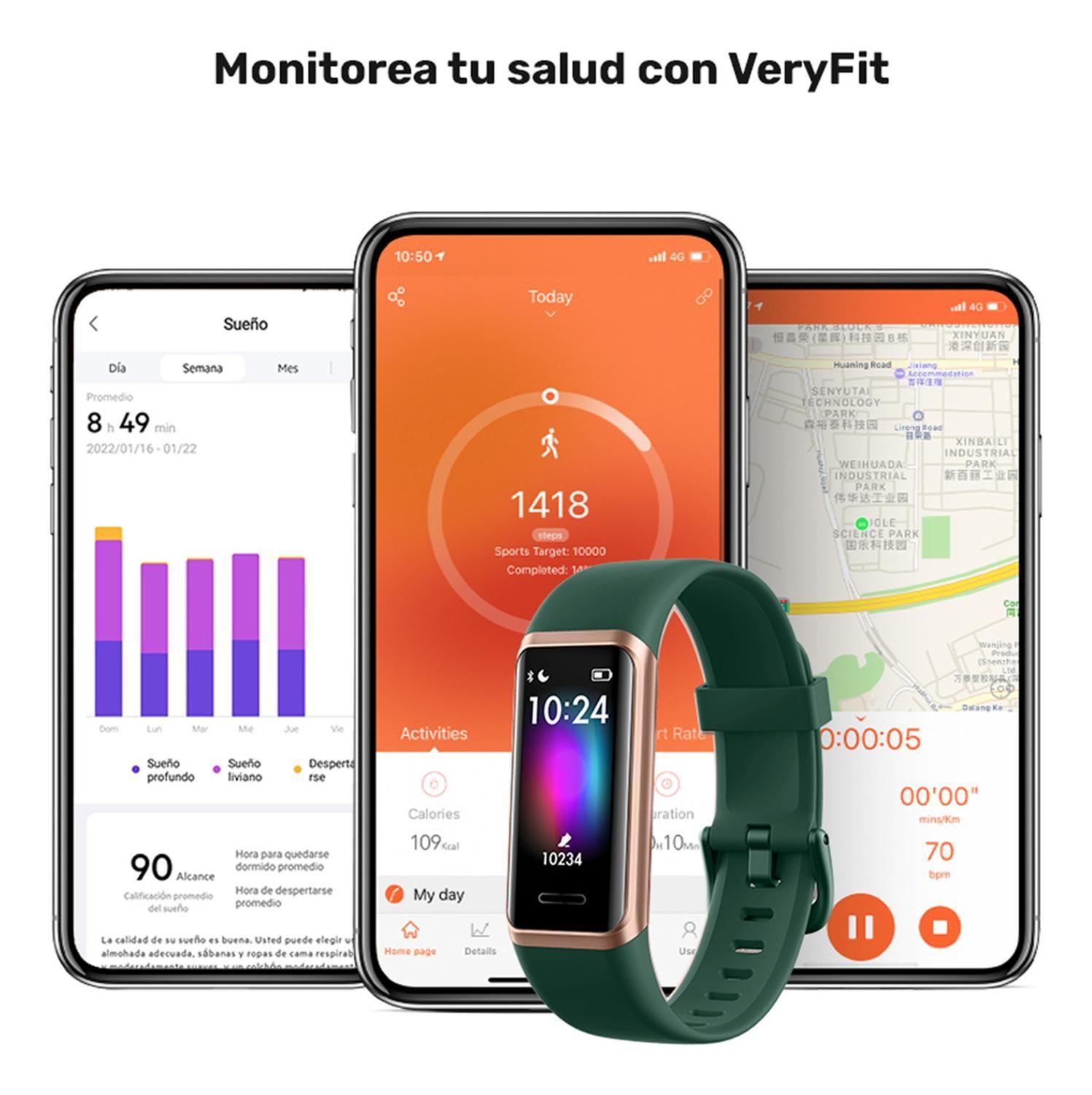 Banda Smartband Lhotse Urban GT Green-6
