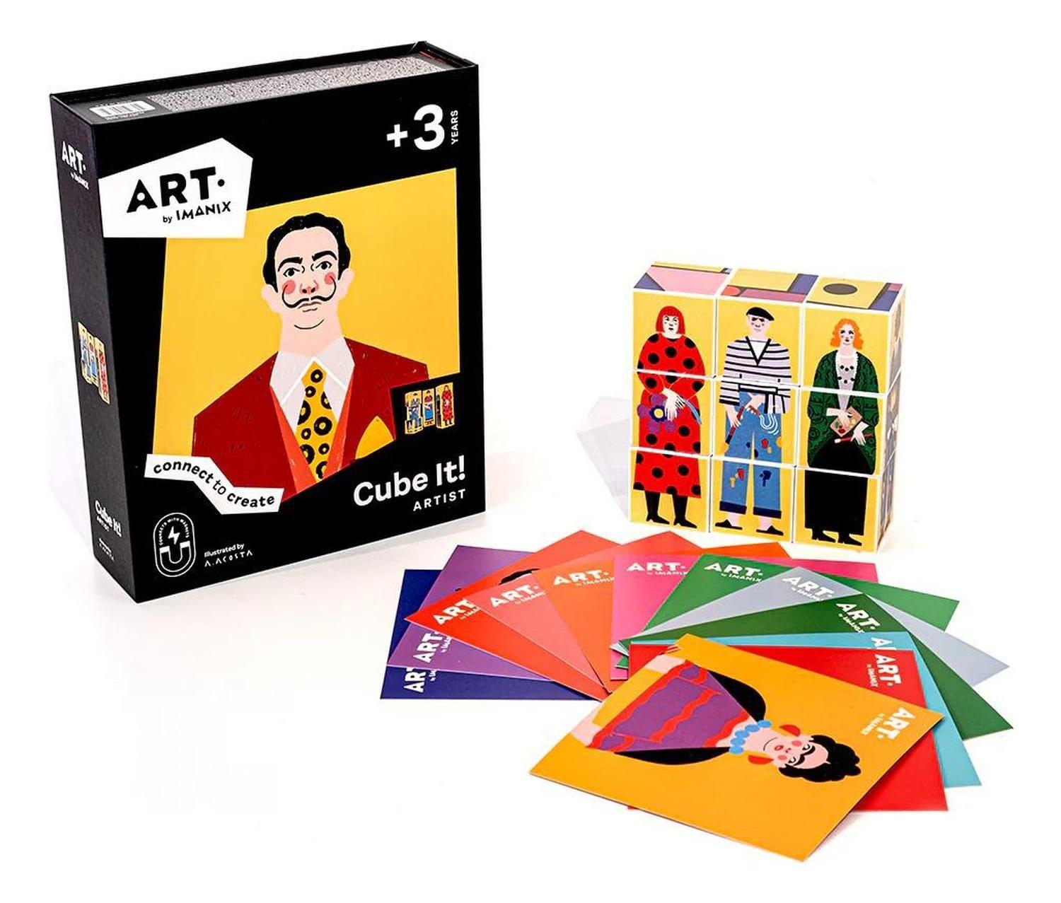 Juego De Memoria Cube It! - Artists Imanix-0