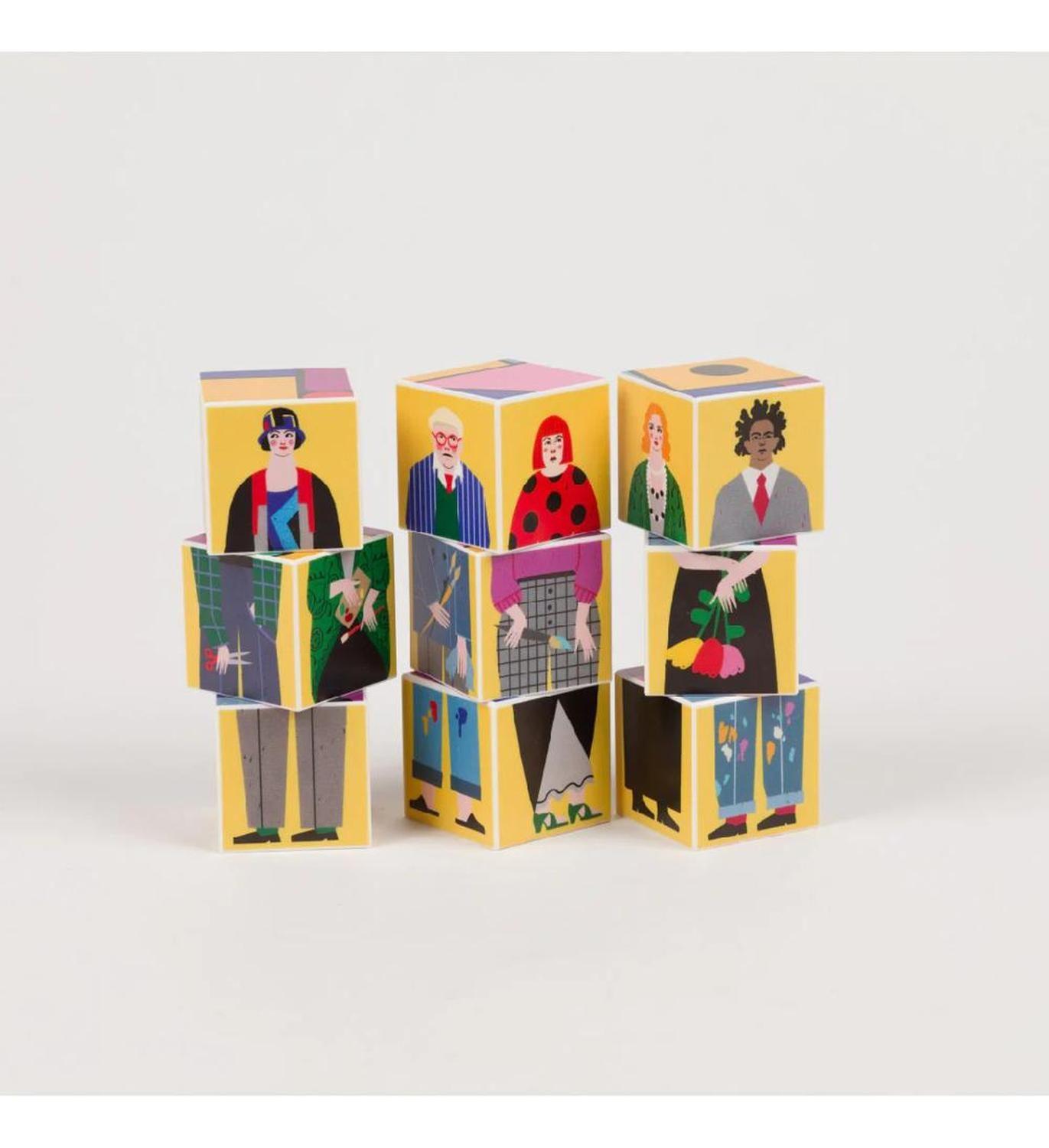 Juego De Memoria Cube It! - Artists Imanix-3