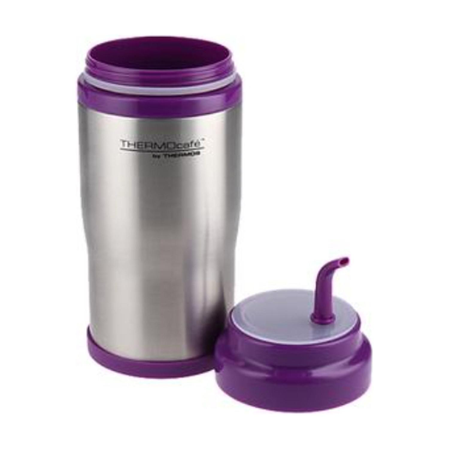 Termo Mug Café/Mate Morado 400ml Thermos-1