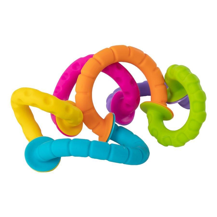 Pipsquigz Ringlets Anillos, Mordedores FatBrain Toys-0