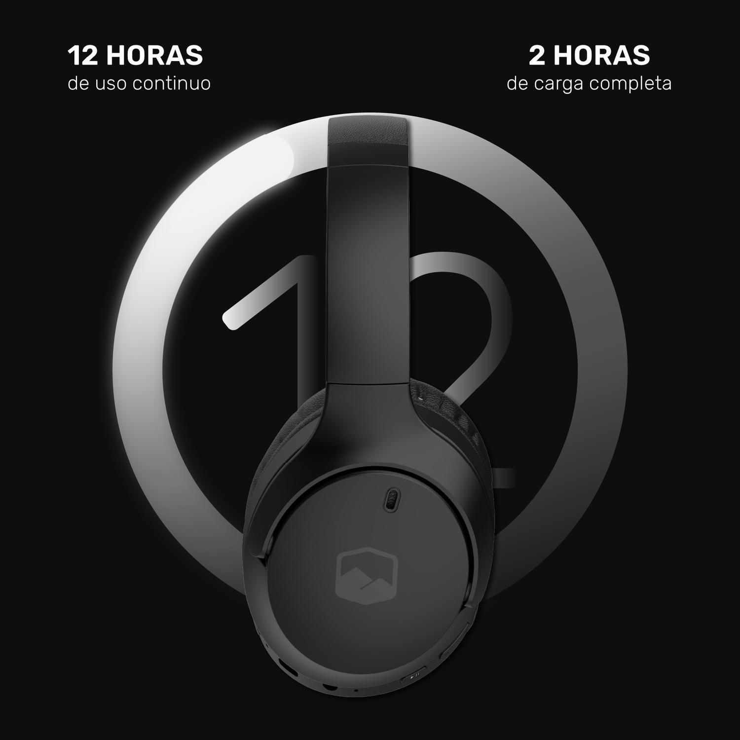 Audifonos Bluetooth Inalambricos Over Ear WavePro-3