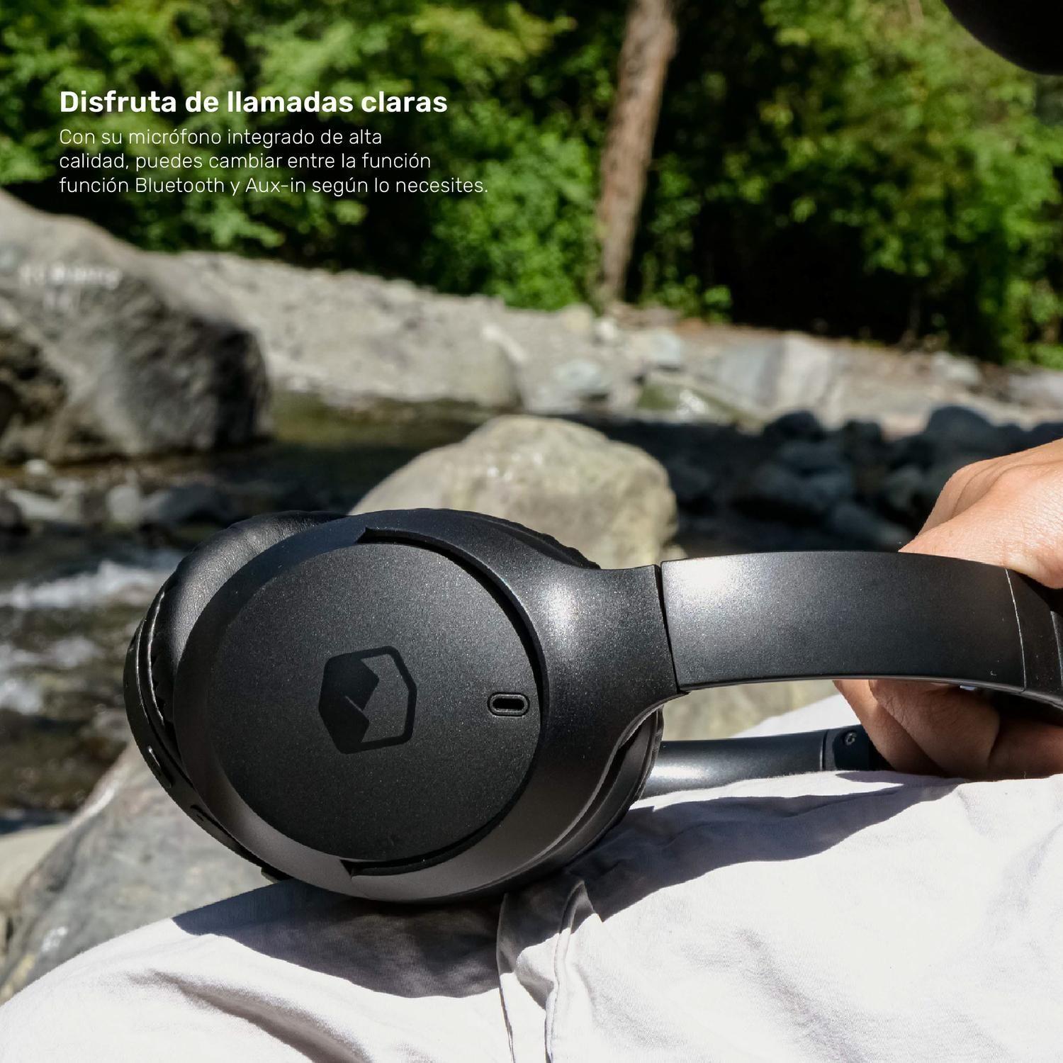 Audifonos Bluetooth Inalambricos Over Ear WavePro-4