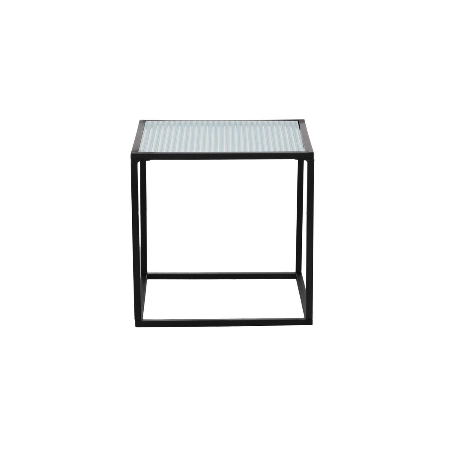 Mesa Metal Negro 35 x 35 x 35 cm DAY-0
