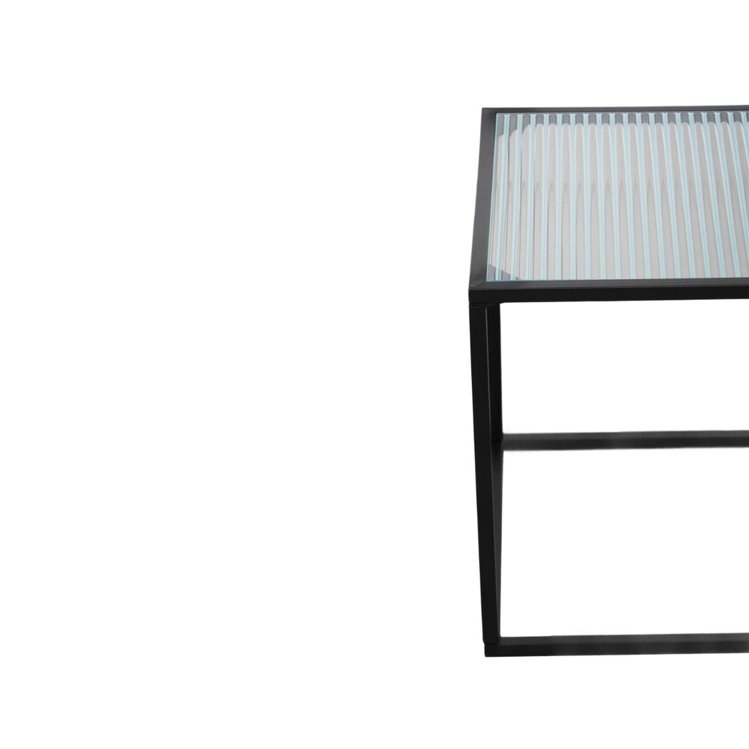 Mesa Metal Negro 35 x 35 x 35 cm DAY-1