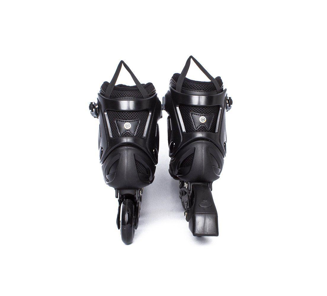 Patin Inline Roller Fitness Adulto Negro Talla L Hook-5