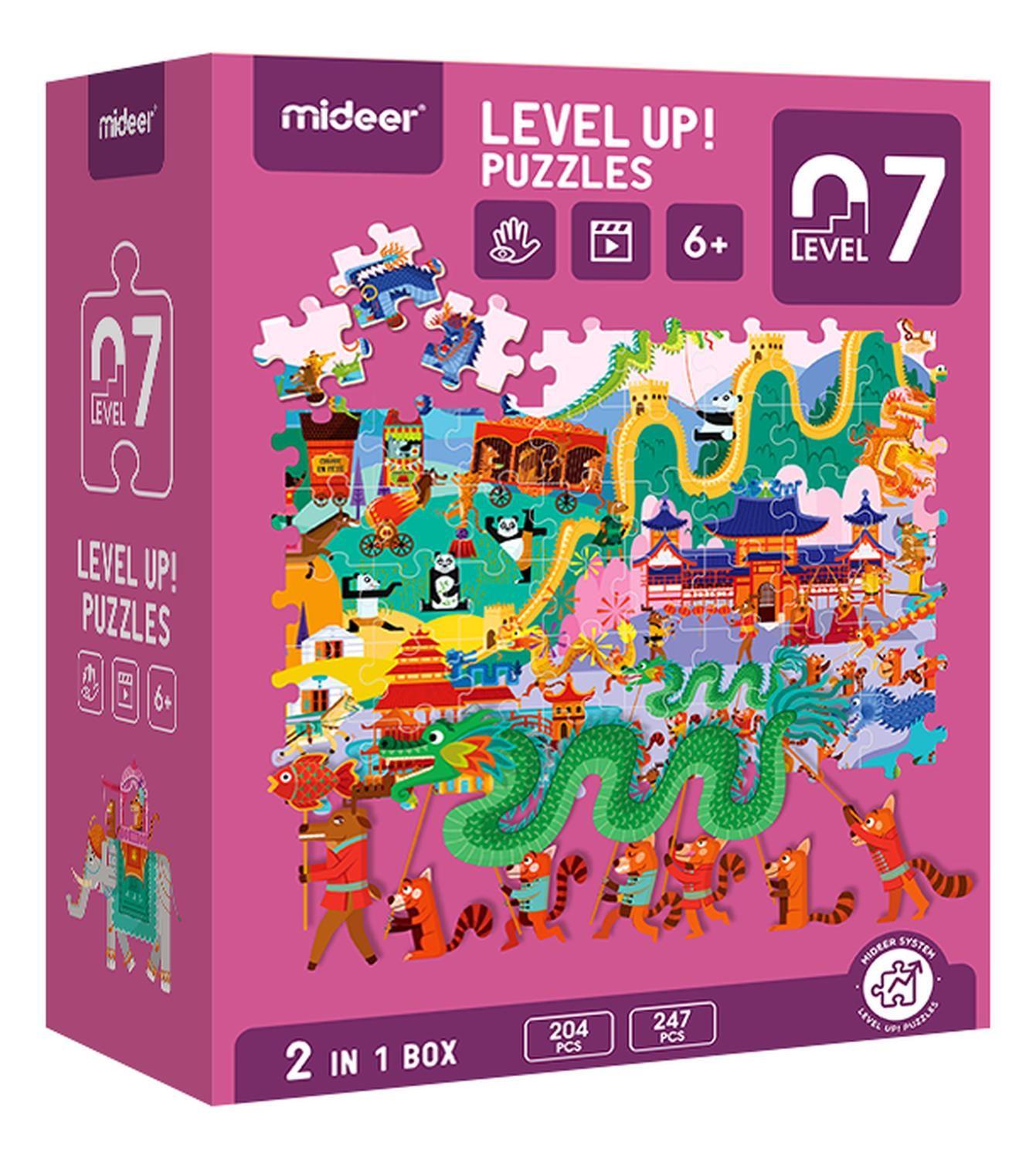 Level Up Puzzles Nivel 7 Geografía Humana 2 Puzzles MiDeer-1