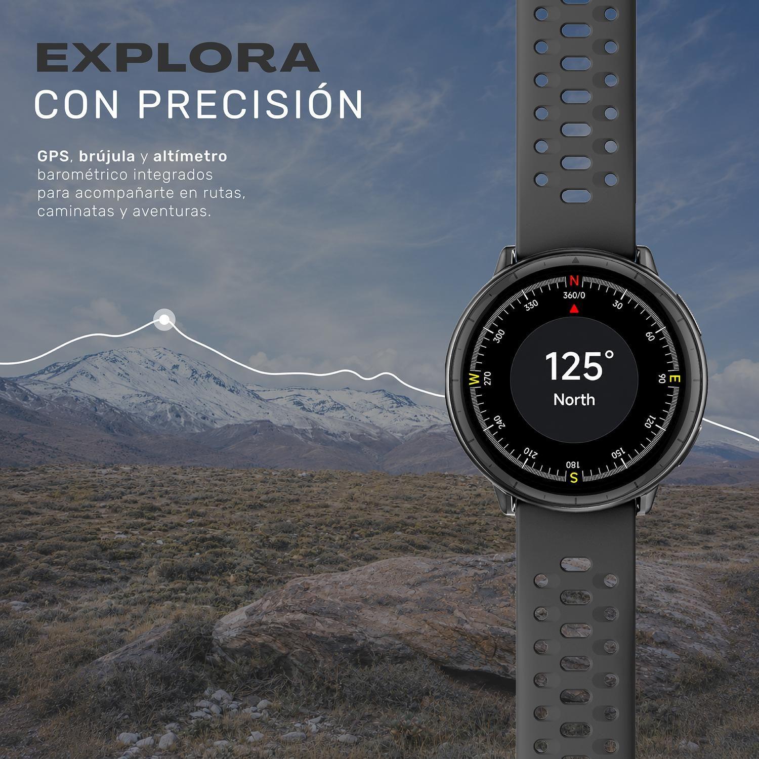 Reloj Smartwatch GPS Shar T1 43,5mm Lhotse-4