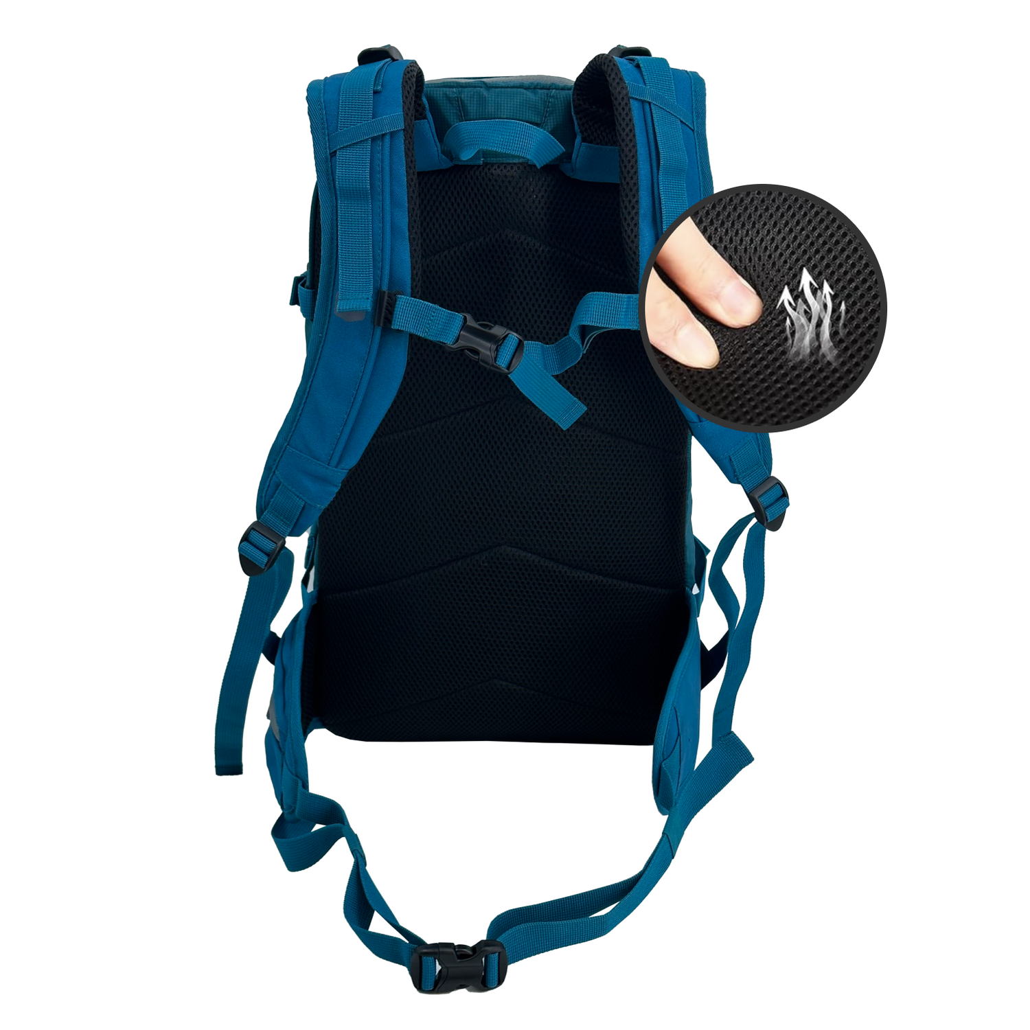 Mochila Deportiva Outdoor Trekking Himalaya 22Lt Lhotse Blue-4