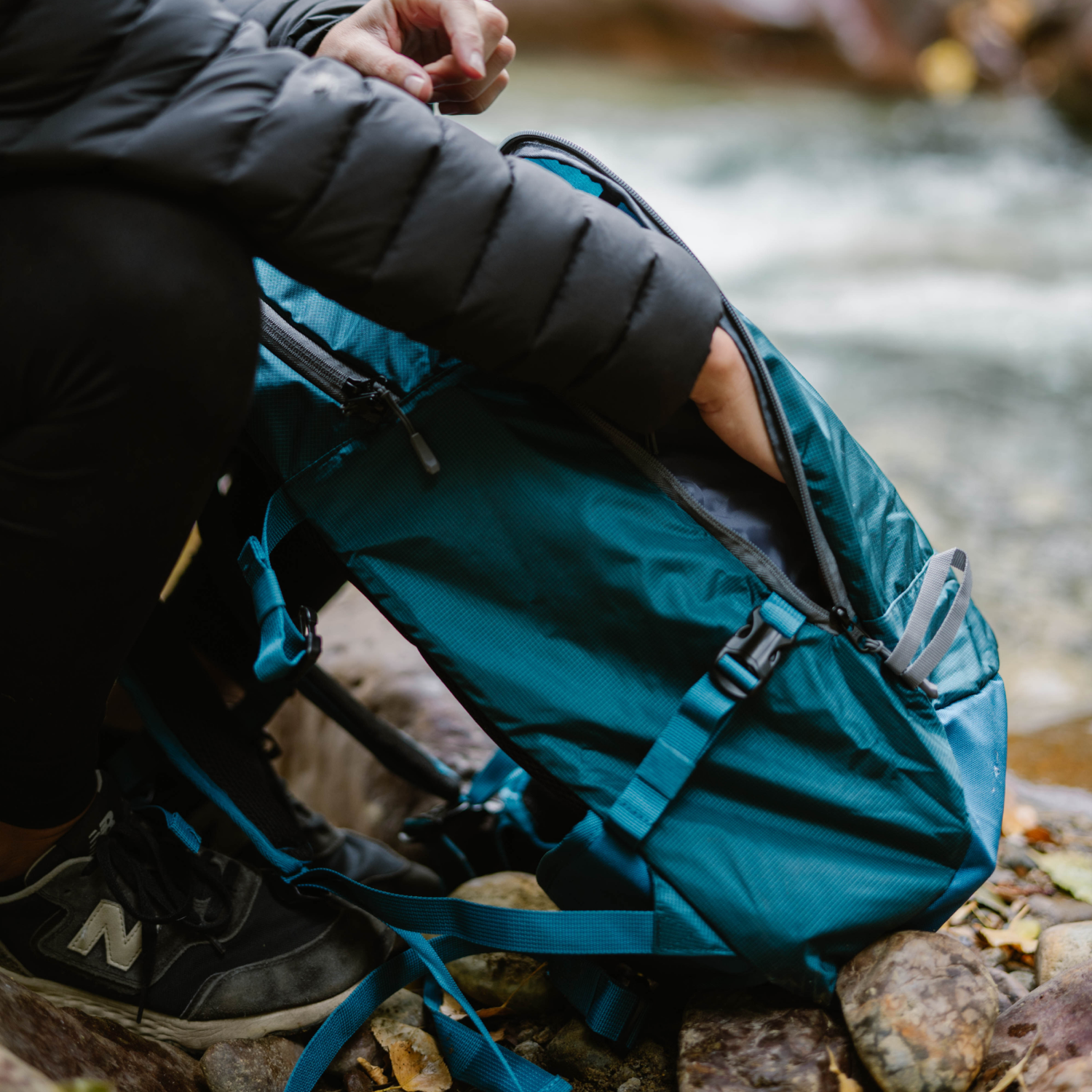 Mochila Deportiva Outdoor Trekking Himalaya 22Lt Lhotse Blue-6