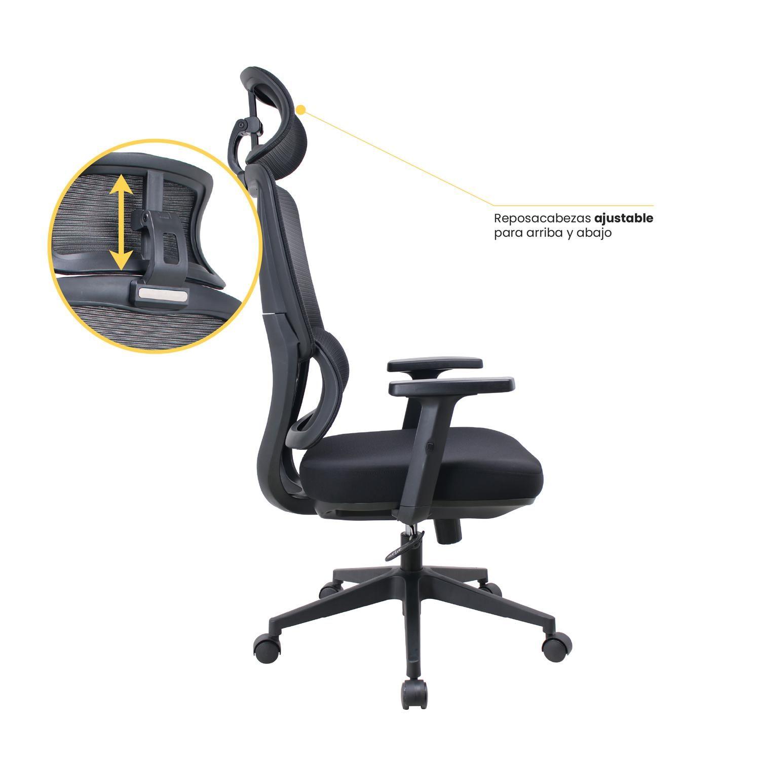 Silla Escritorio Oficina Ergonómica Reclinable Ergotech LEVO-4