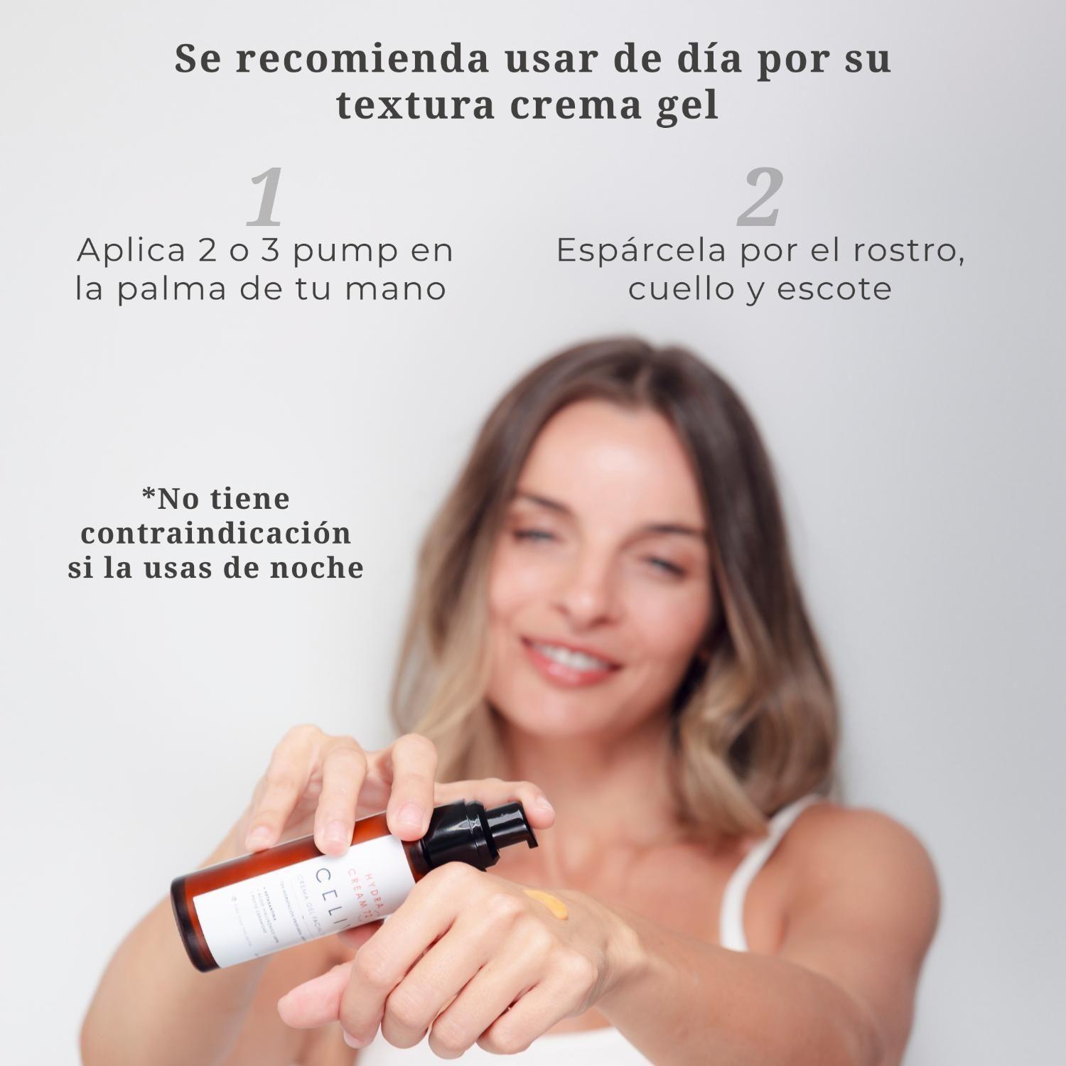 Crema Gel Hidratante AM Hydra Cream 72h 60ml CELIV-5