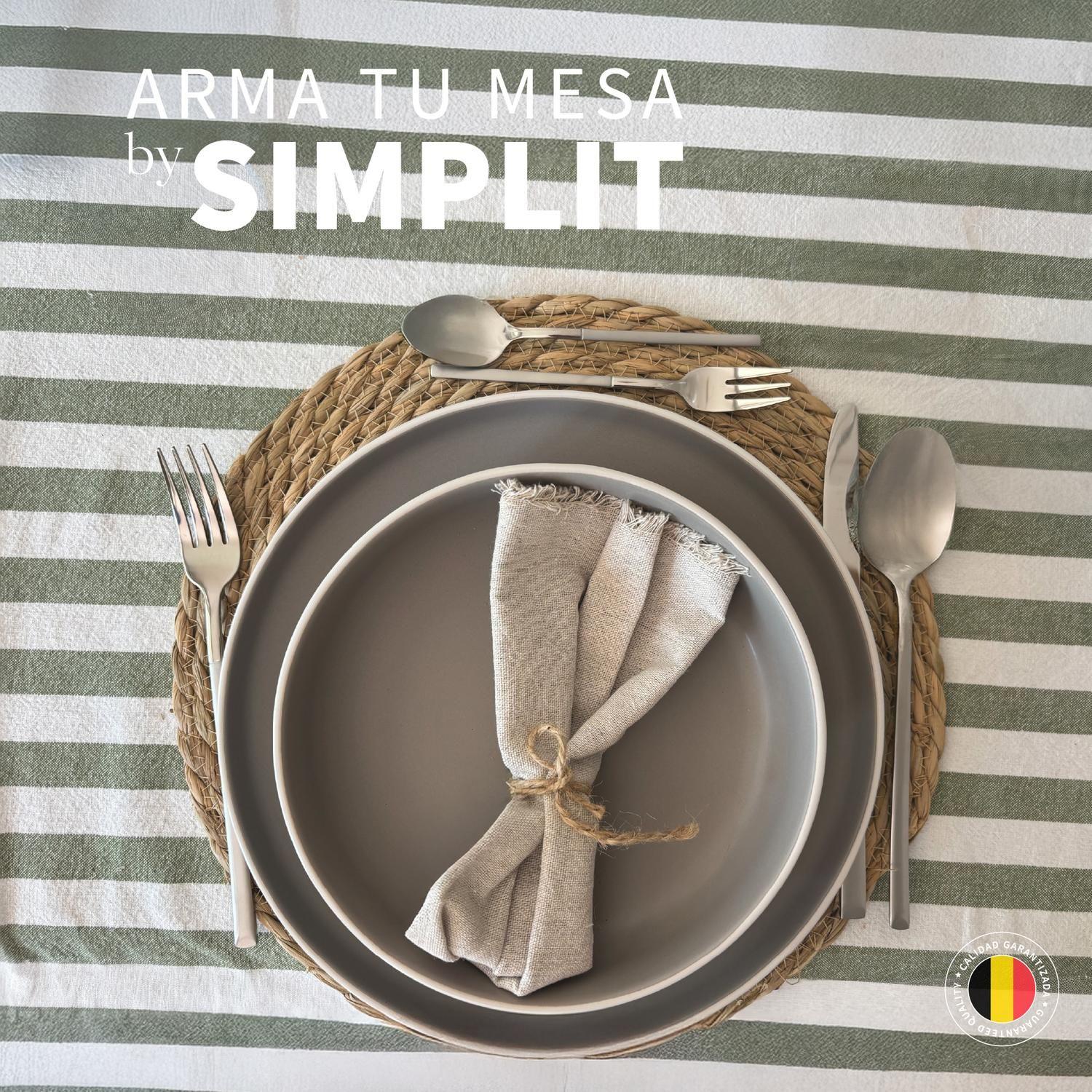 Set de Cuchillería 30 pcs Cubiertos Acero Inoxidable Puglia-7