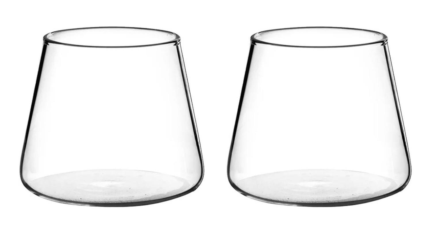 Pack 4 Vasos de Vidrio Estilo Japonés 320 ml Simplit-2