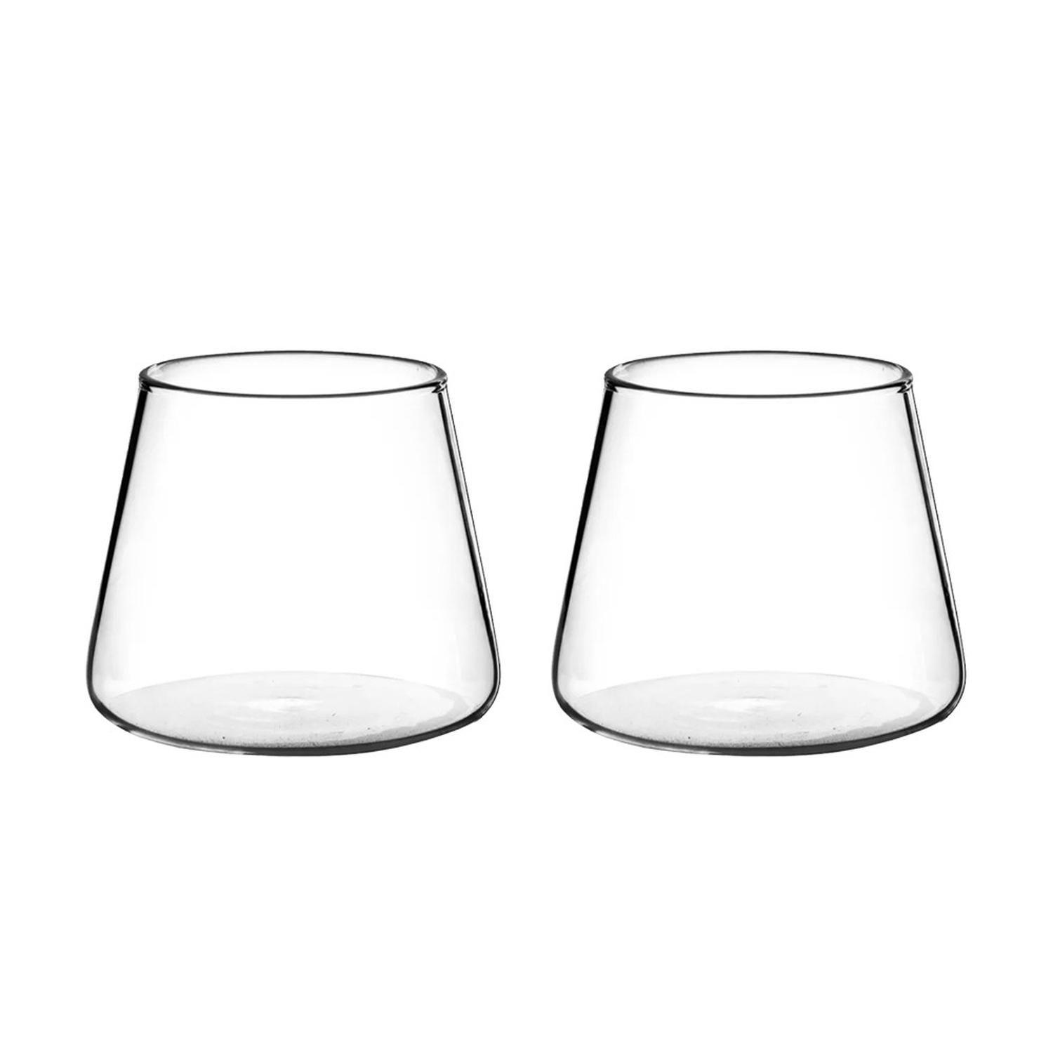 Pack 4 Vasos de Vidrio Estilo Japonés 320 ml Simplit-2