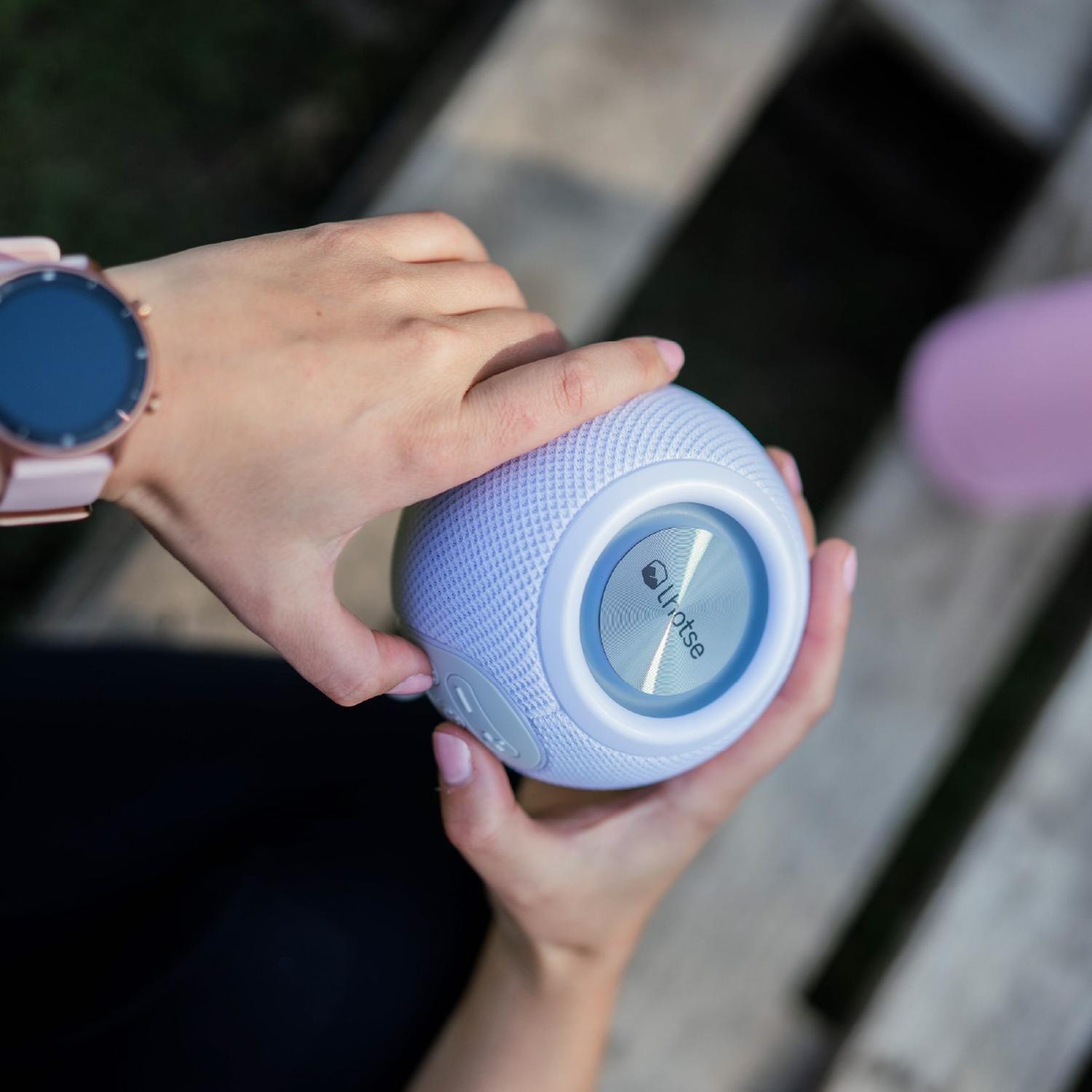 Parlante Portátil Bluetooth Lhotse Bounce White-3