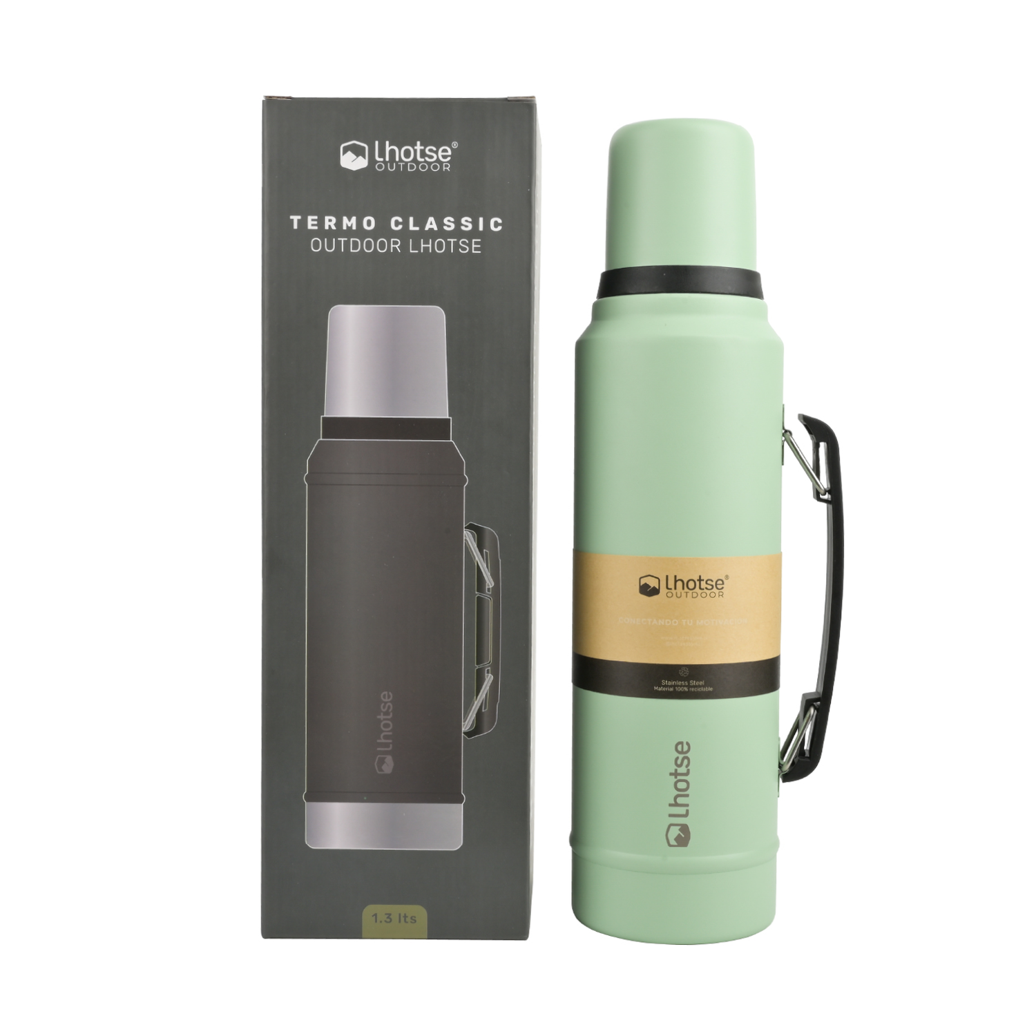 Termo Liquido Acero Inoxidable Classic 1,3 lts Lhotse-5