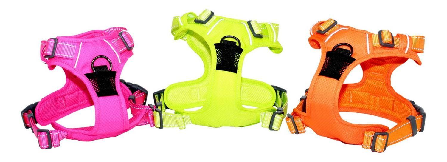 Arnés Deportivo De Control Xl Naranja Perro Mascan-4