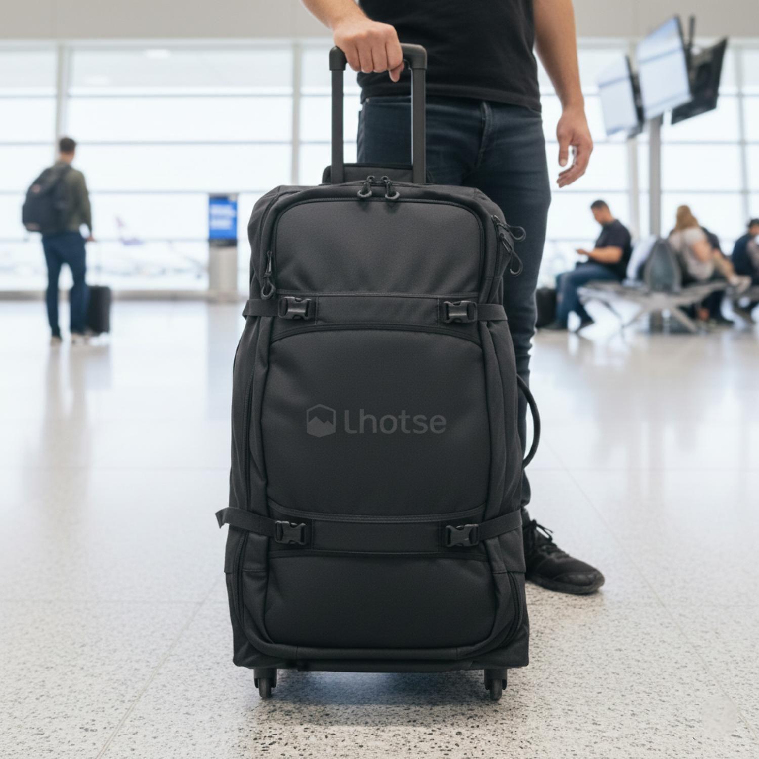 Maleta Bolso Trolly Expedition Duffel 90lts Black-1