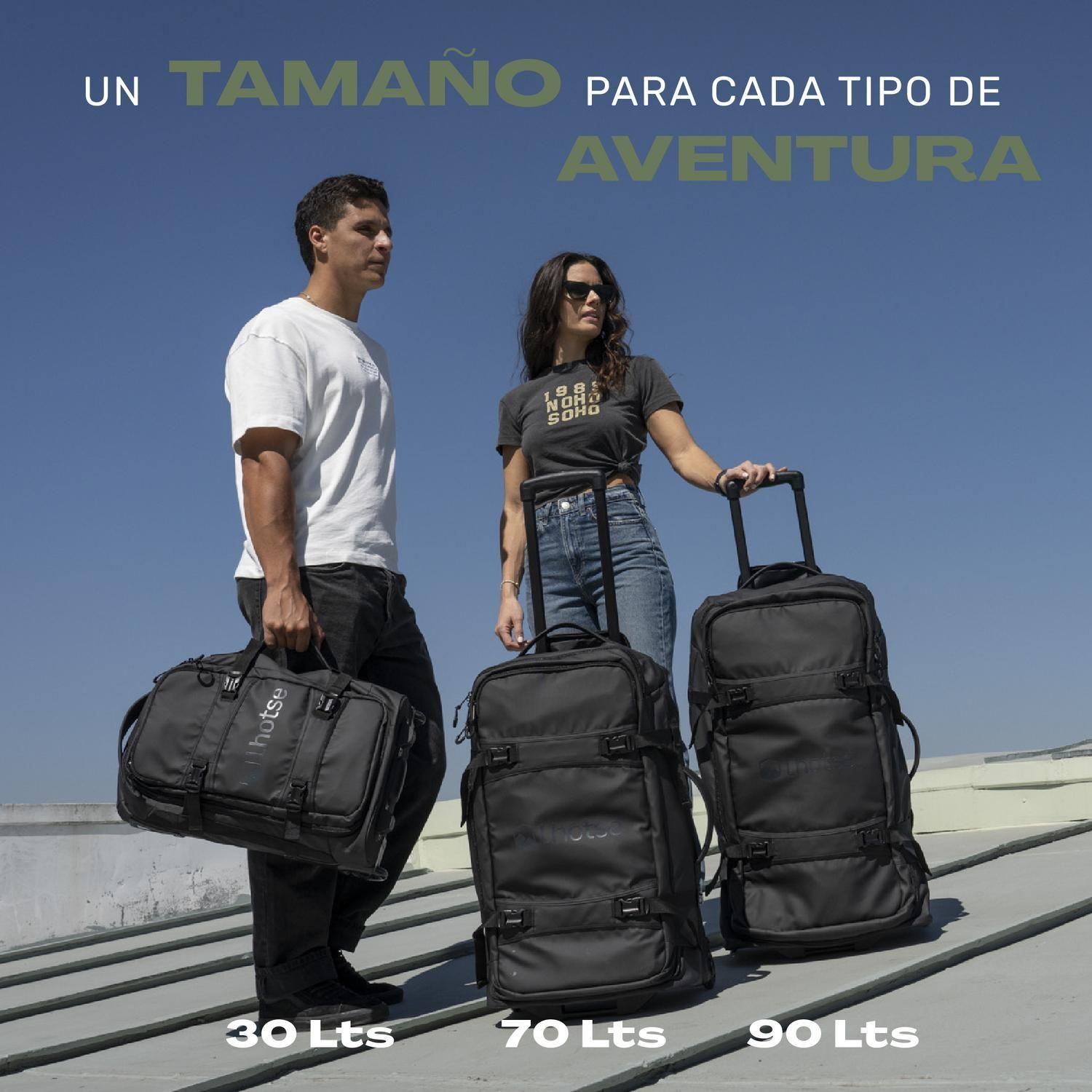 Maleta Bolso Trolly Expedition Duffel 90lts Black-7