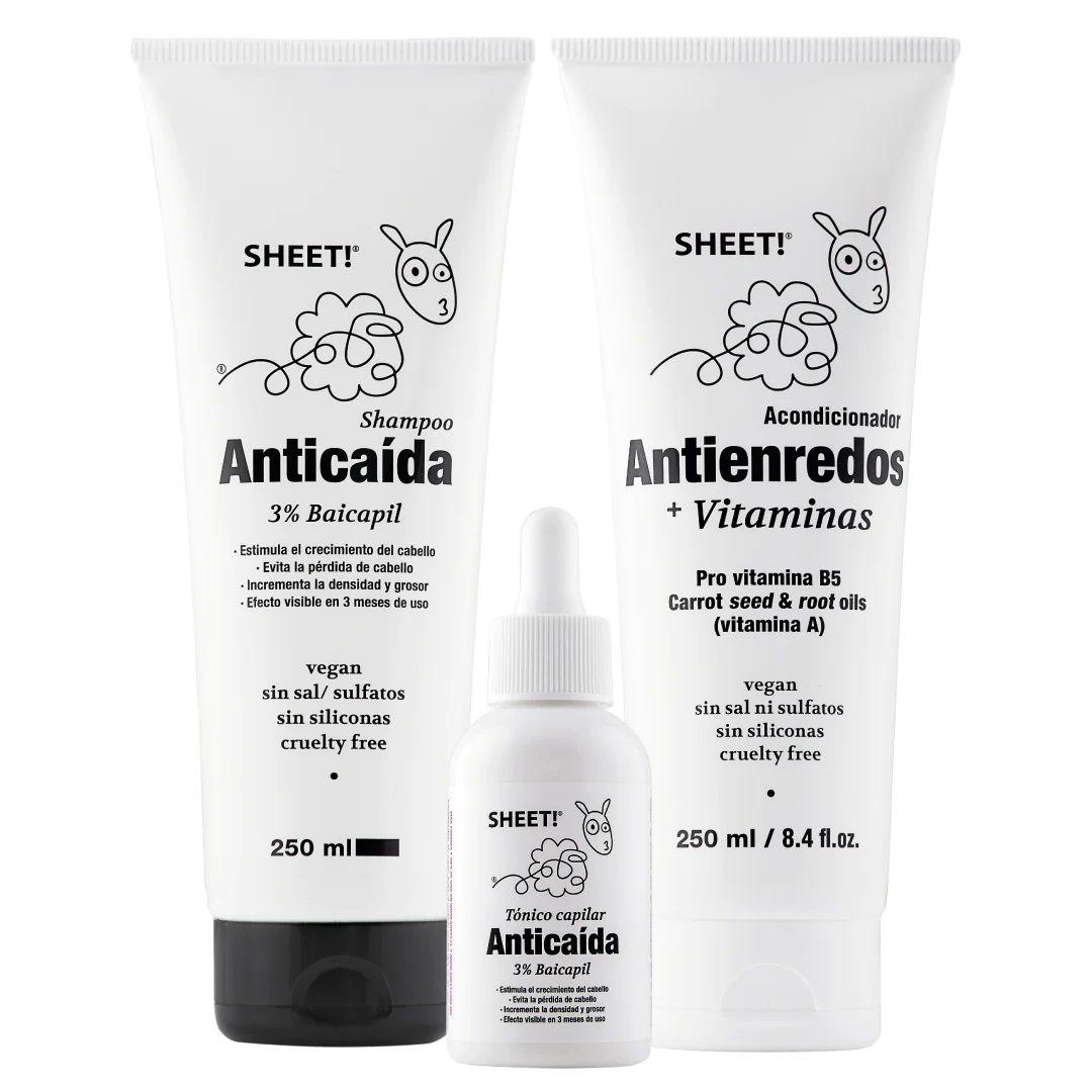Pack Anticaída Shampoo + Tónico + Acondicionador B5 Sheet-0