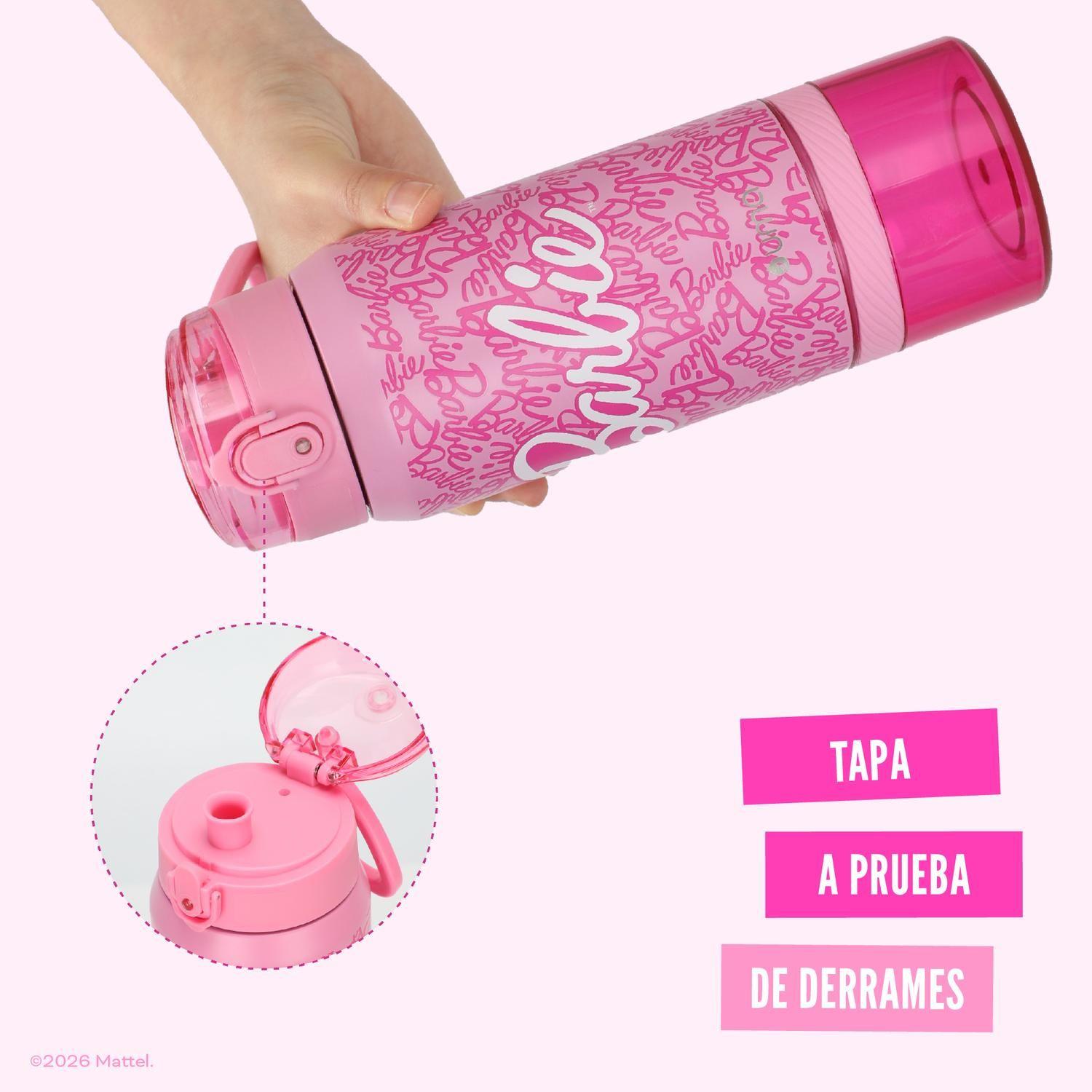 Botella Térmica Niños Barbie Inspire 2 en 1 590ml Acero Inox UMA-2