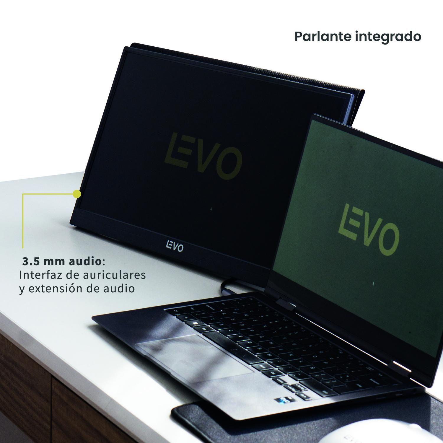 Monitor Portátil Gamer ViewGo 15,6" Full HD 1080P Levo-7