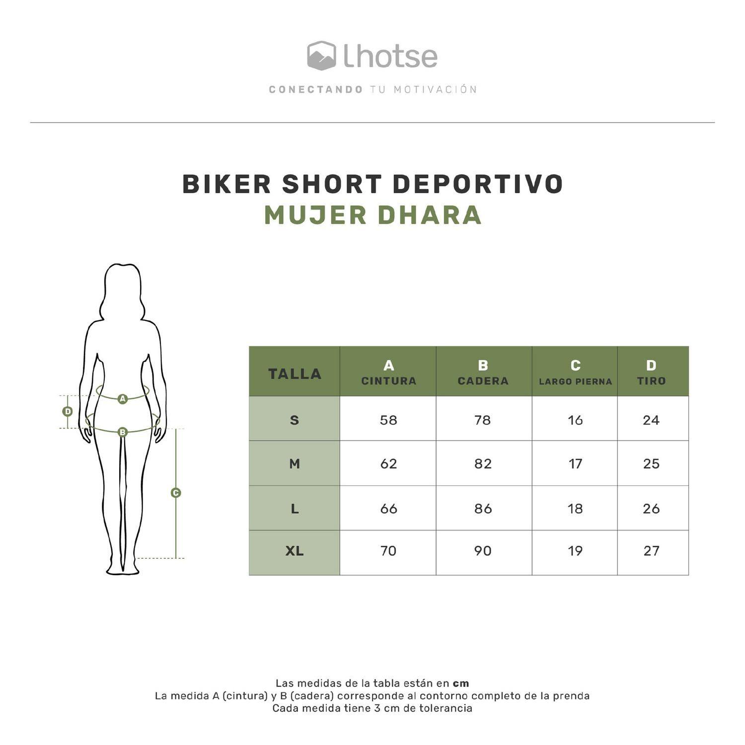 Calza Deportiva Mujer Biker Dhara Lhotse-7