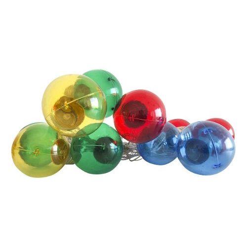 Guirnalda Ledzone Colores Transparente 10 Led Pilas-0