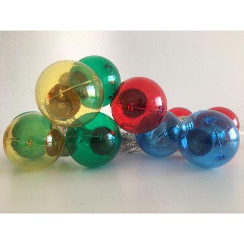 Guirnalda Ledzone Colores Transparente 10 Led Pilas-3