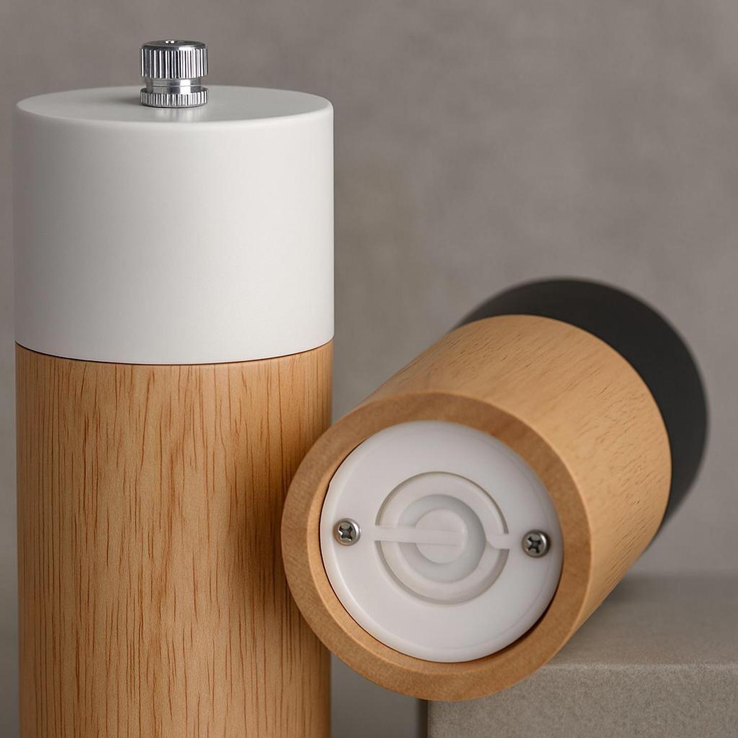 Set de Molinillos de Sal y Pimienta de Madera DAY-3