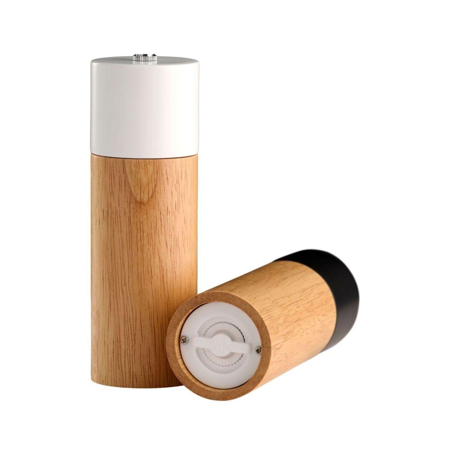 Set de Molinillos de Sal y Pimienta de Madera DAY-6