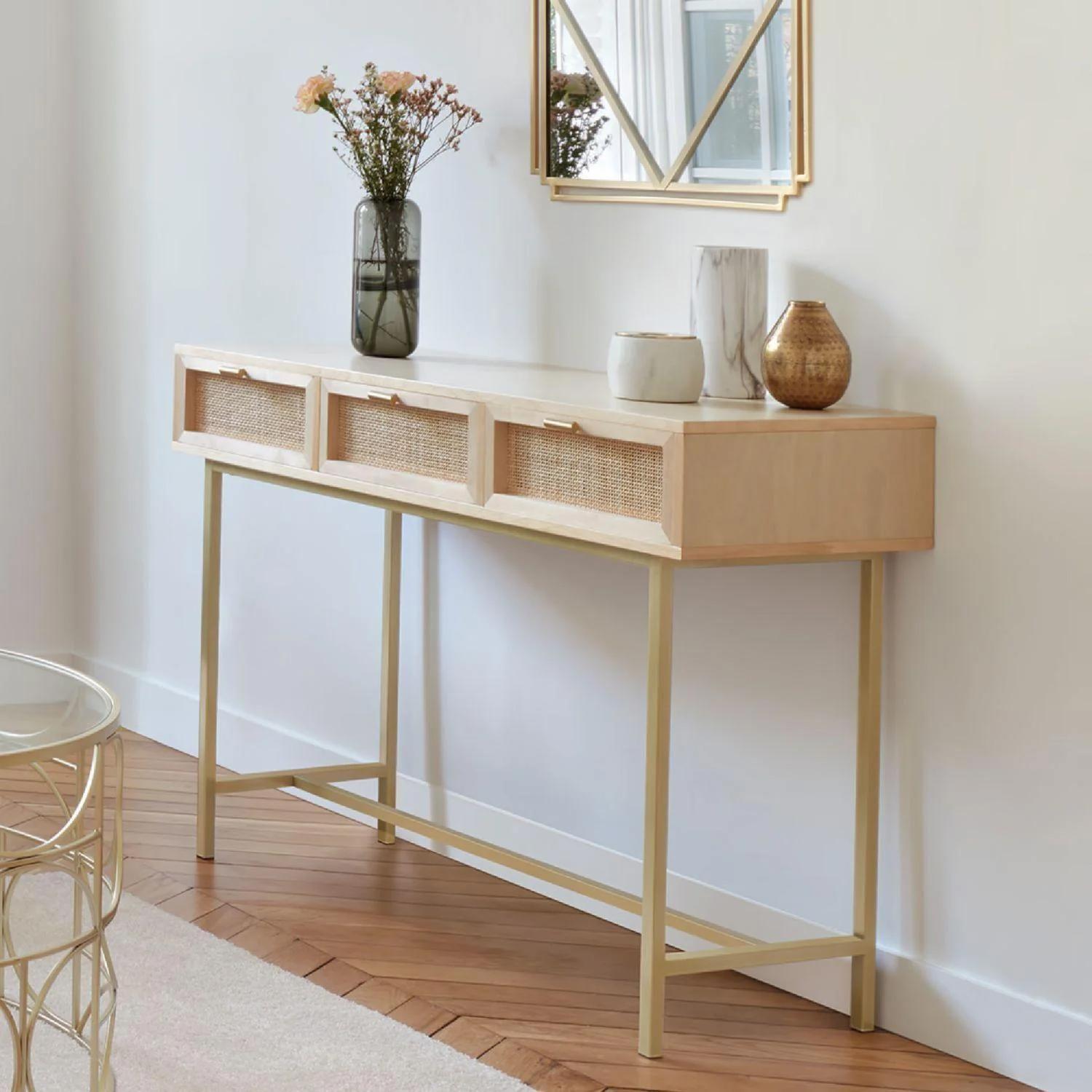 Arrimo Madera 2 Cajones Charme 110 X 40 X 85 cm Atmosphera-3