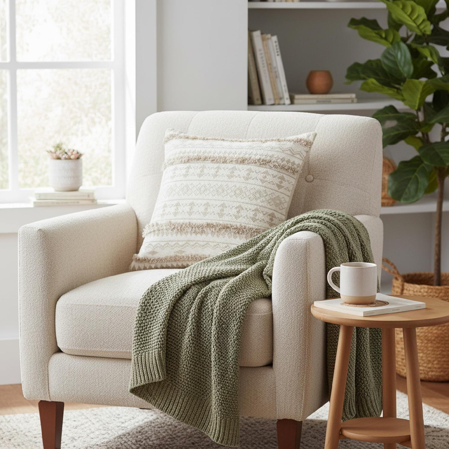 Funda Cojin Etnik 40x40 cm Atmosphera-5