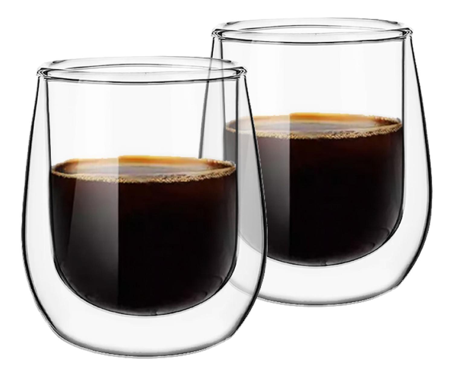 Set 2 Vasos de Espresso doble pared 80 ml Simplit-3