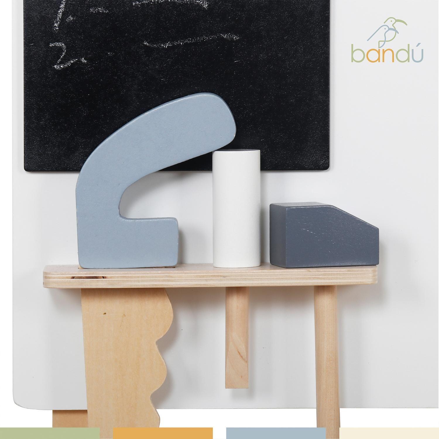 Juego de Construcción Herramientas Madera para Niños Bandú-5