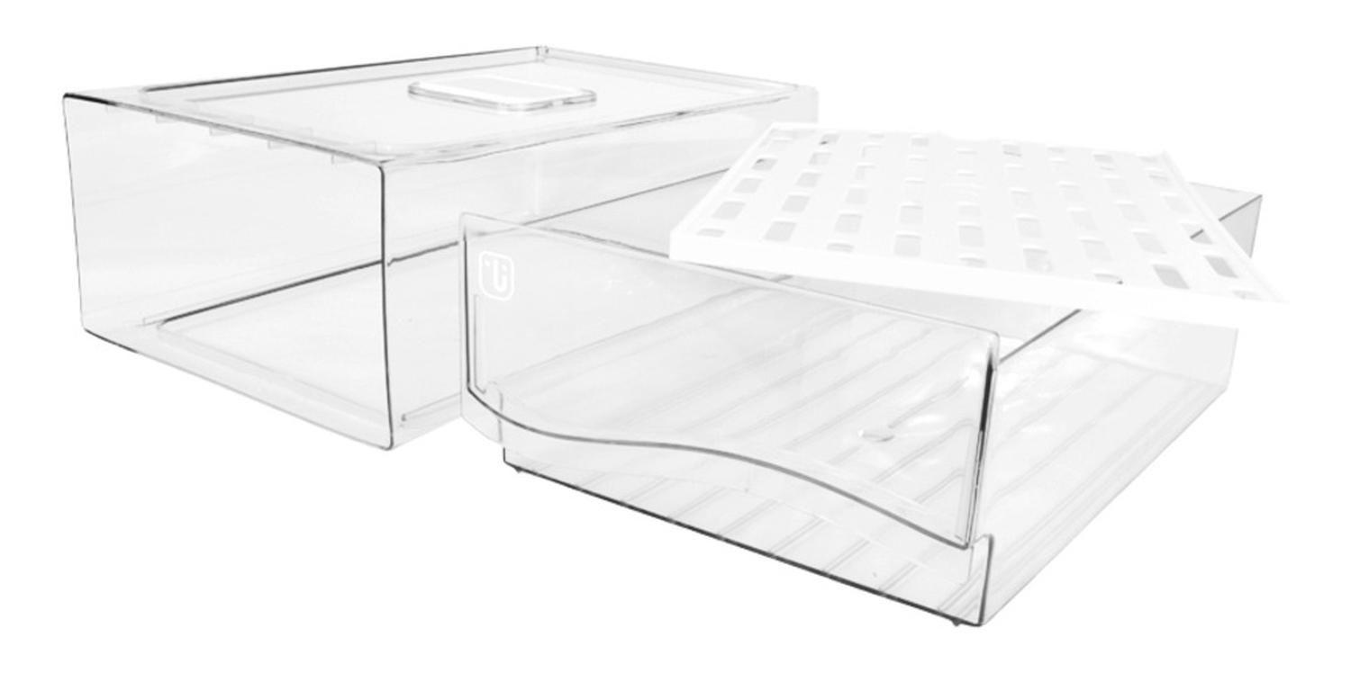 Organizador Refrigerador con Drenaje Grande Simplit-4
