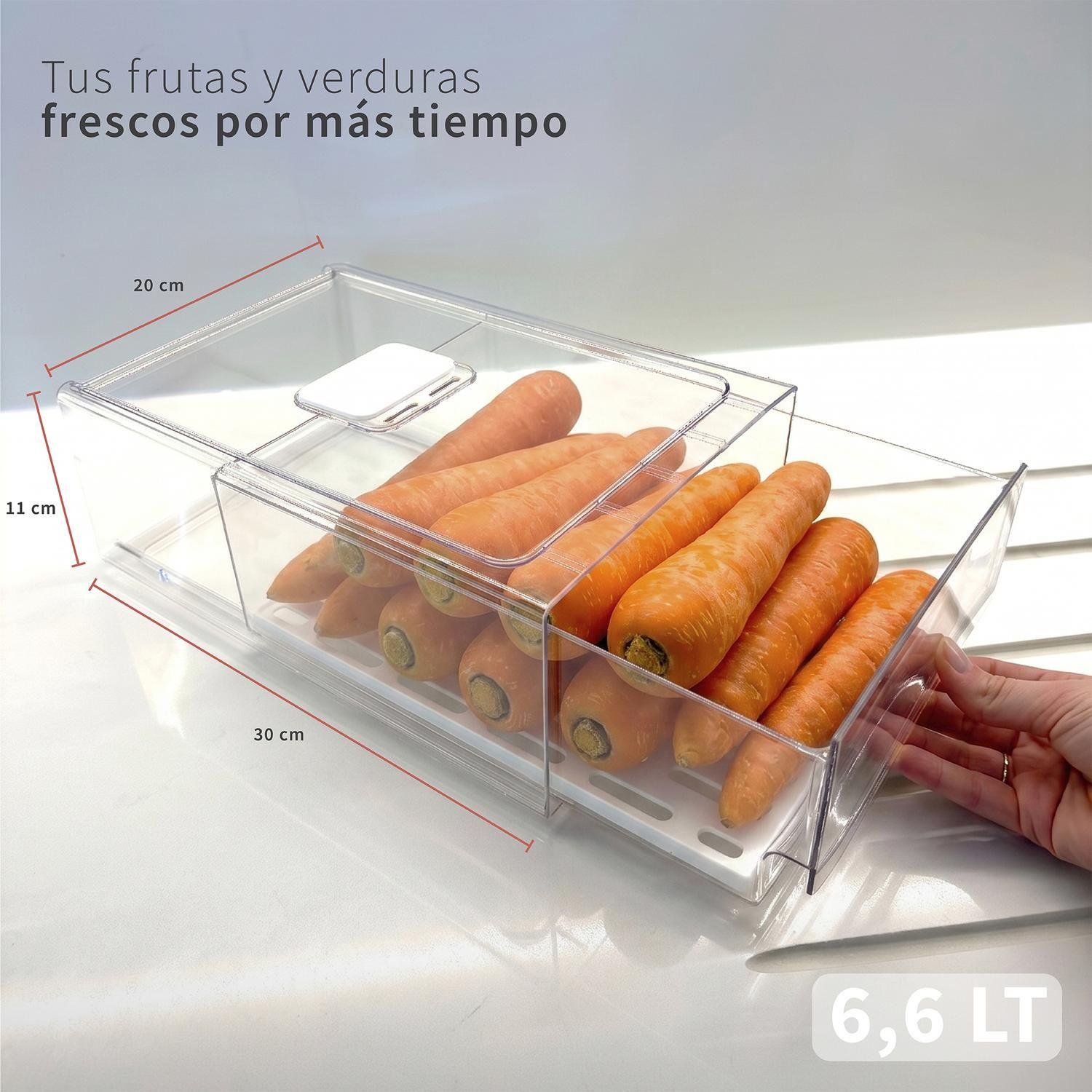 Organizador Refrigerador con Drenaje L Simplit-2