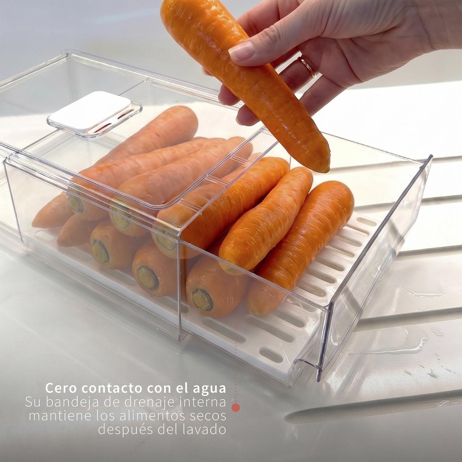 Organizador Refrigerador con Drenaje L Simplit-3