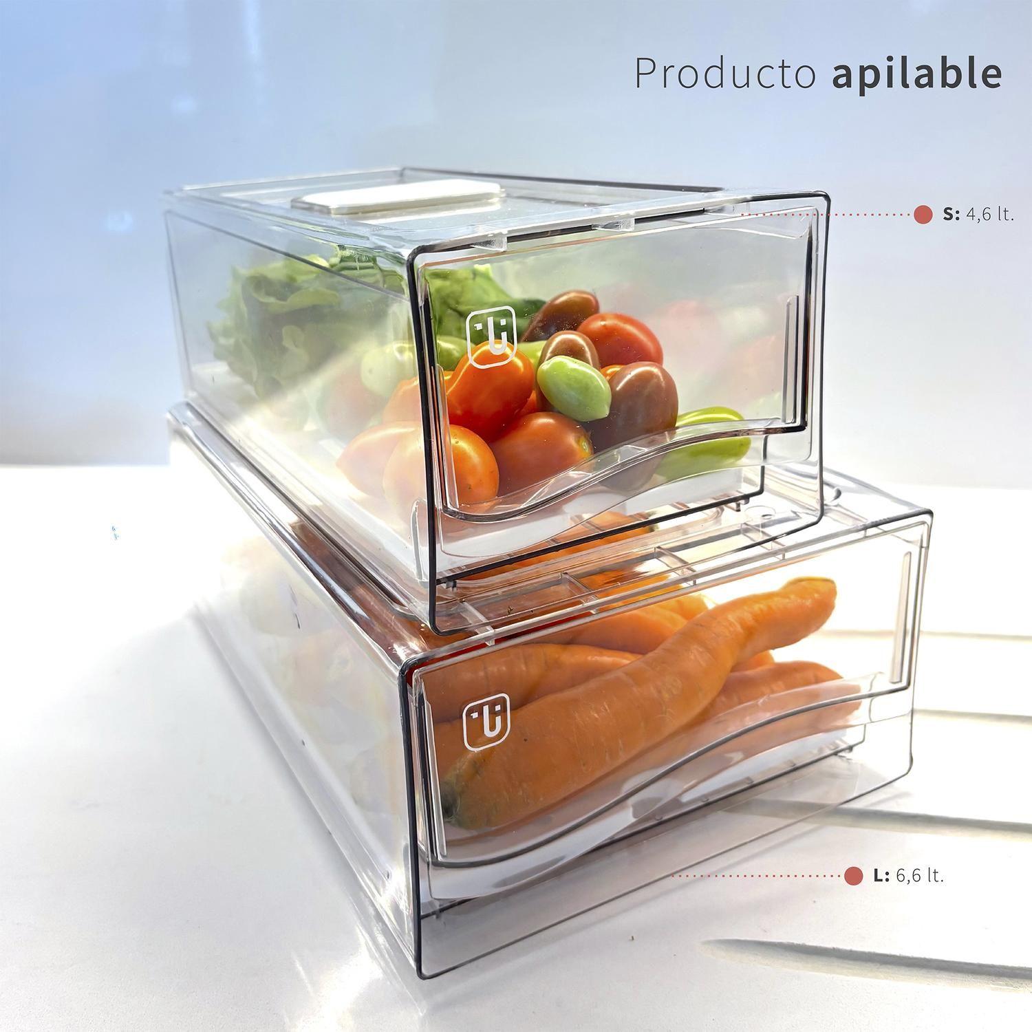 Organizador Refrigerador con Drenaje L Simplit-5