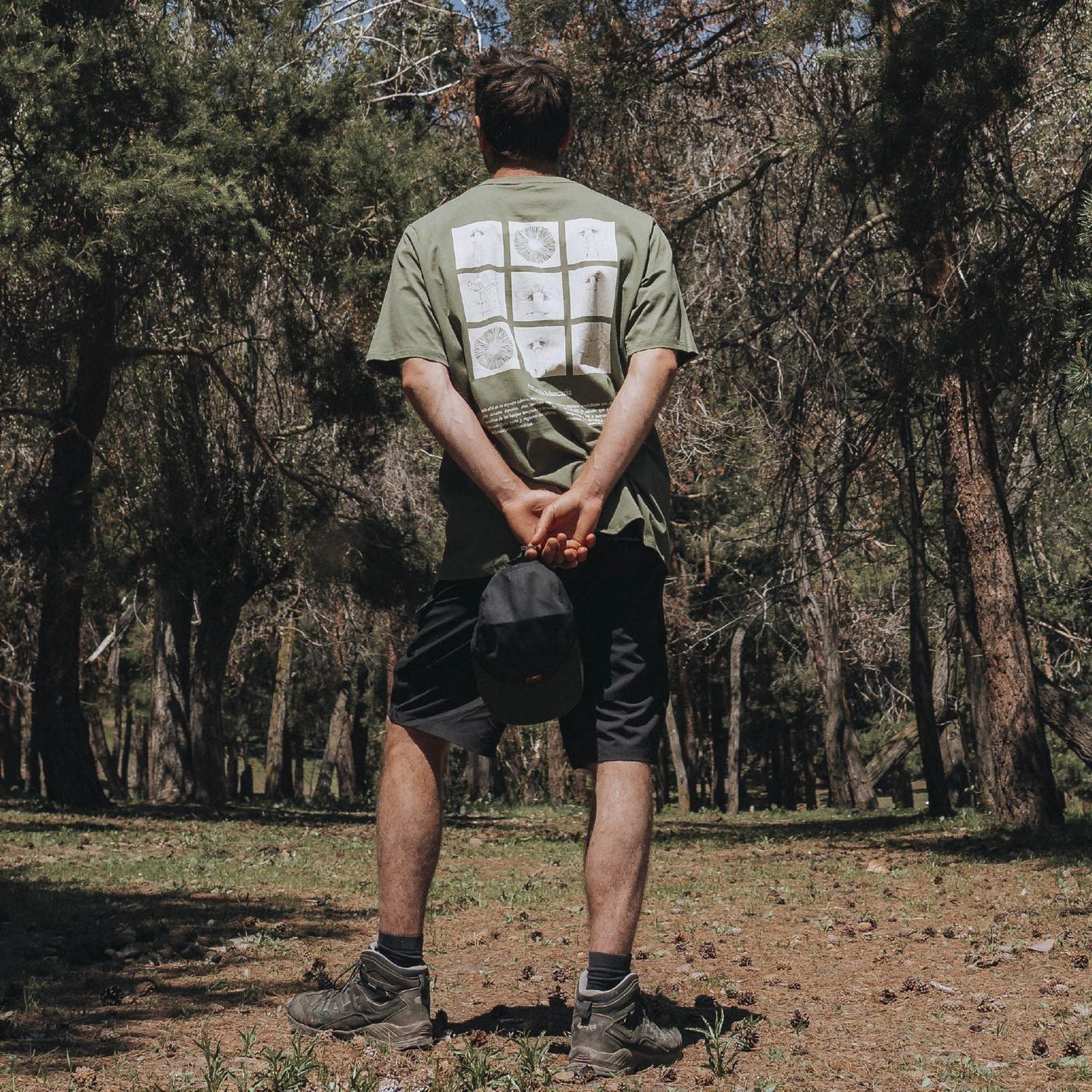 Polera Hombre Manga Corta Reino Fungi-1