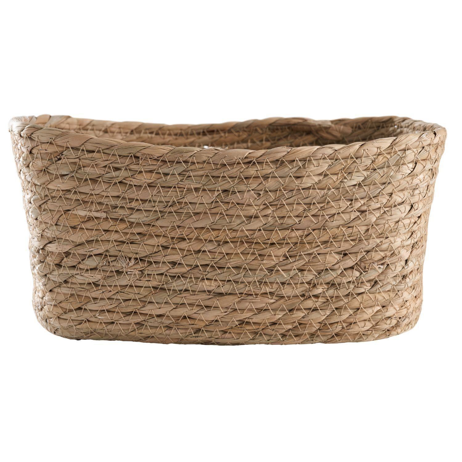 Canasto Organizador Rectangular de Junco 34x24 cm DAY-6