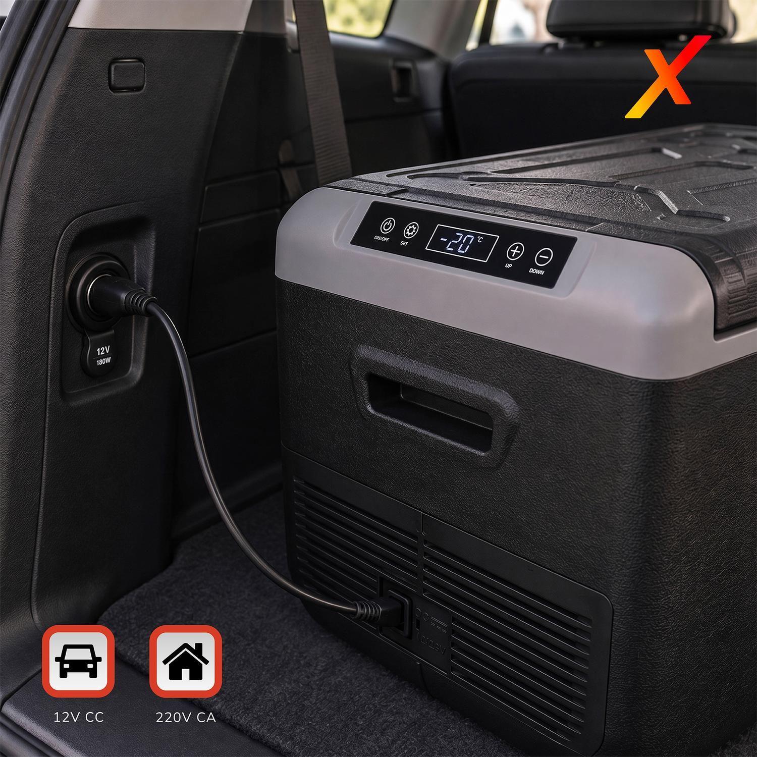 Cooler Freezer Eléctrico Portátil 40L -20°C 12V-220V Gris Xroad-5