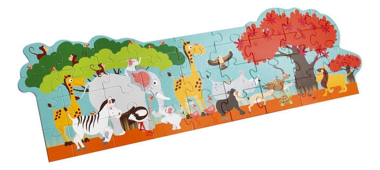 Puzzle 36Pcs De Piso, Safari Scratch Europe-2